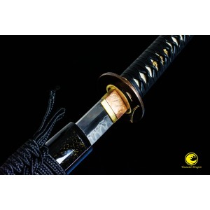 Clay Tempered Shihozume Blade Japanese Katana Sword Full Tang Hot