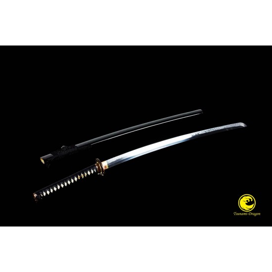 Clay Tempered Shihozume Blade Japanese Katana Sword Full Tang Hot