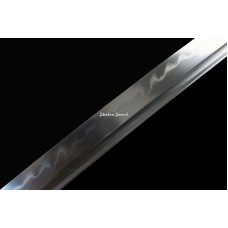 Japanese Katana Sword Clay Tempered T10 Steel Real Hamon Razor Sharp Full Tang Blade