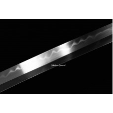 Japanese Samurai Katana Sword Clay Tempered T10 Steel Razor Sharp Blade