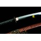 Hand Forged Japanese Samurai Katana Sword Clay Tempered L6 Steel Suguha Hamon Blade Full Tang Razor Sharp