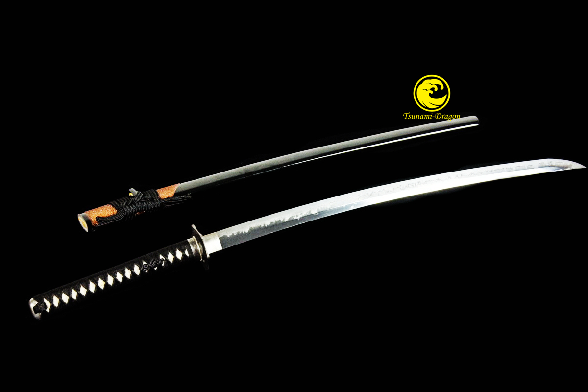 Handmade Battle Ready Clay Tempered Japanese Katana Sword Samurai Top Choji Hamon Full Tang O-Kissaki Blade