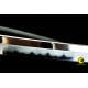 Clay Tempered T10 Folded Kobuse Steel Blade Japanese Katana Wakizashi Sword Set