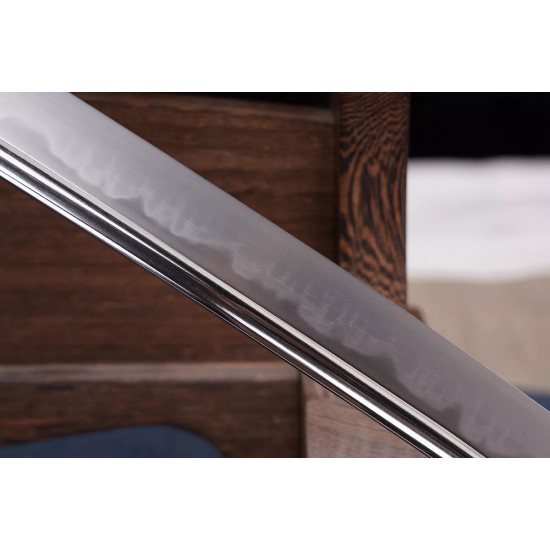 Japanese Samurai Shinken Sashikomi Polish Tamahagane Steel Katana Swords Razor Sharp Hira-Zukiri Gunome Choji Blade