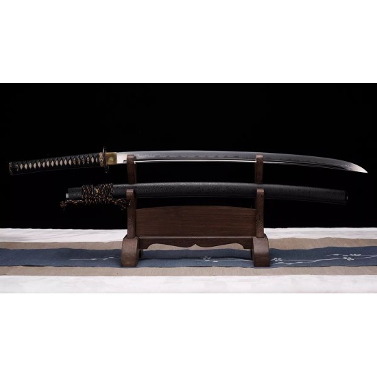 Japanese Samurai Shinken Sashikomi Polish Tamahagane Steel Katana Swords Razor Sharp Hira-Zukiri Gunome Choji Blade