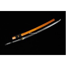 Battle Ready Japanese Samurai Katana Sword Clay Tempered T10 Steel Razor Sharp Blade