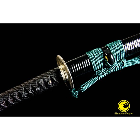 High Quality Japanese Iaido Training Sword Katana Unsharp Full Tang Blade 