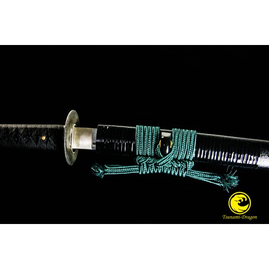 High Quality Japanese Iaido Training Sword Katana Unsharp Full Tang Blade 