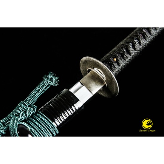 High Quality Japanese Iaido Training Sword Katana Unsharp Full Tang Blade 