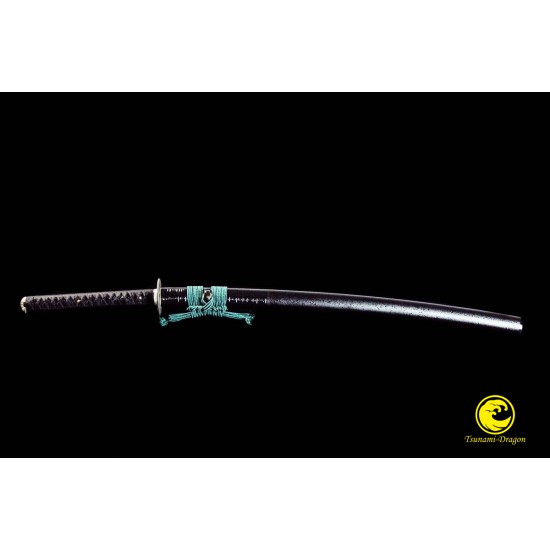 High Quality Japanese Iaido Training Sword Katana Unsharp Full Tang Blade 