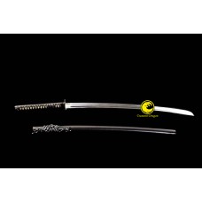 Japanese Iaido Training Sword Katana Unsharp Full Tang Blade 