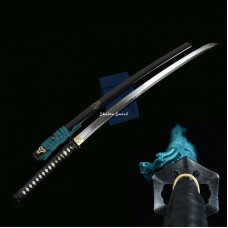 Japanese Samurai Katana Sword Clay Tempered T10 Steel Razor Sharp Full Tang Blade