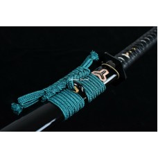 Japanese Samurai Katana Sword Clay Tempered T10 Steel Razor Sharp Full Tang Blade