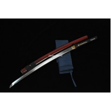Handmade Japanese Samurai Katana Sword Clay Tempered T10 Steel Razor Sharp Full Tang Blade