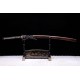 Japanese Katana Hand Forged Clay Tempered L6 Steel Hitatsura Hamon Blade Samurai Sword