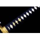 Hand Forged Clay Tempered L6 Steel Hitatsura Hamon Blade Japanese Katana Samurai Tachi Sword