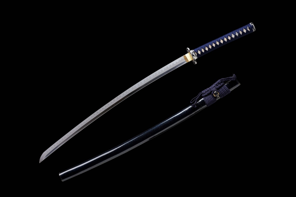 Clay Tempered Battle Ready L6 Steel Blade Japanese Samurai Katana Sword Suguha 