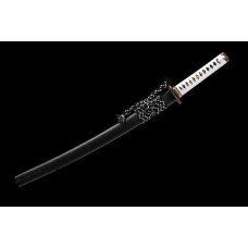 Japanese Battle Ready Clay Tempered T10 Steel Blade Samurai Wakizashi Sword