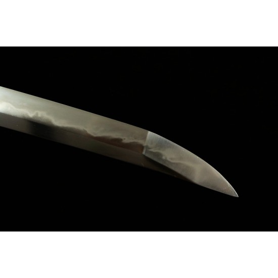 Japanese Samurai Sword Clay Tempered T10 Choji Hamon Blade Katana Swords