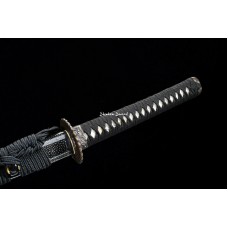 Japanese Samurai Katana Sword Clay Tempered T10 Steel Choji Hamon Razor Sharp Blade