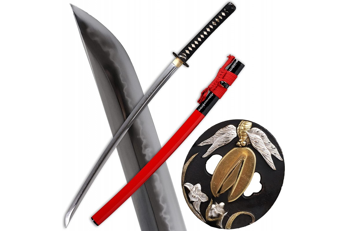 QUENCHED OIL SPRING STEEL UNOKUBI ZUKURI BLADE JAPANESE NAGINATA SAMURAI SWORD 