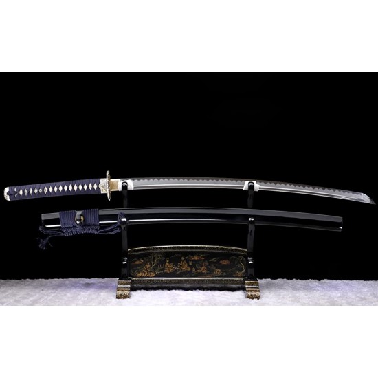 High Quality Clay Tempered Sanmai Folded Blade Japanese Samurai Katana Sword