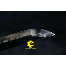 Clay Tempered Japanese Samurai Katana Sword T10 Folded Steel Blade Razor Sharp