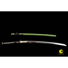 Clay Tempered Japanese Samurai Katana Sword T10 Folded Steel Blade Razor Sharp