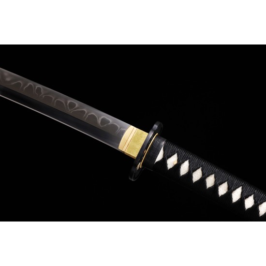 Hand Forged Japanese Katana Swords Clay Tempered T10 Steel Choji Hamon Samurai Sword Razor Sharp Blade