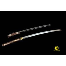 Battle Ready Clay Tempered （火焰）Choji Hamon Japanese Samurai Katana Sword New