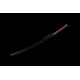 Handmade Samurai Clay Tempered L6 Steel Katana Swords Razor Sharp Blade