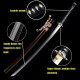 Japanese Katana Swords Clay Tempered L6 Steel Suguha Hamon Samurai Sword Razor Sharp Blade