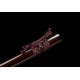 Clay Tempered T10 Steel Red Blade Japanese Daisho Katana Wakizashi Sword