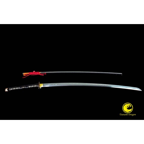 Japanese Samurai Clay Tempered T-10 High Carbon Steel Nodachi Sword