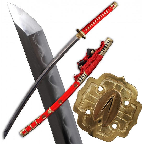 Japanese Katana Swords Clay Tempered Kobuse Folded Steel Samurai Tachi Swords Razor Sharp Blade Japanese Katana Swords Clay Tempered Kobuse Folded Steel Samurai Tachi Swords Razor Sharp Blade