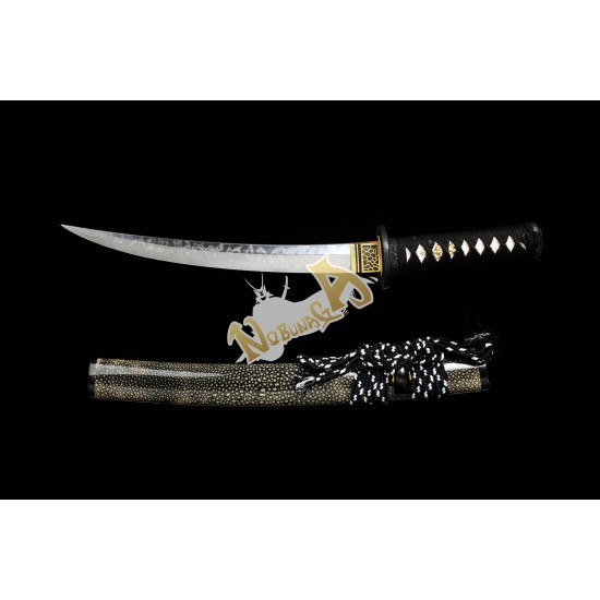 Clay Tempered T10 Steel Katana Swords Samurai Tanto Sword Razor Sharp Blade