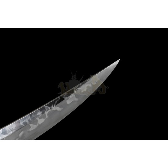 Clay Tempered T10 Steel Katana Swords Samurai Tanto Sword Razor Sharp Blade