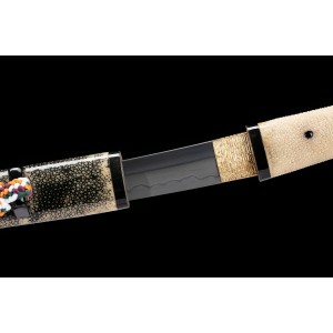 Janpanese Tanto Shobu Zukuri T10 Folded Steel Kobuse Blade Sword