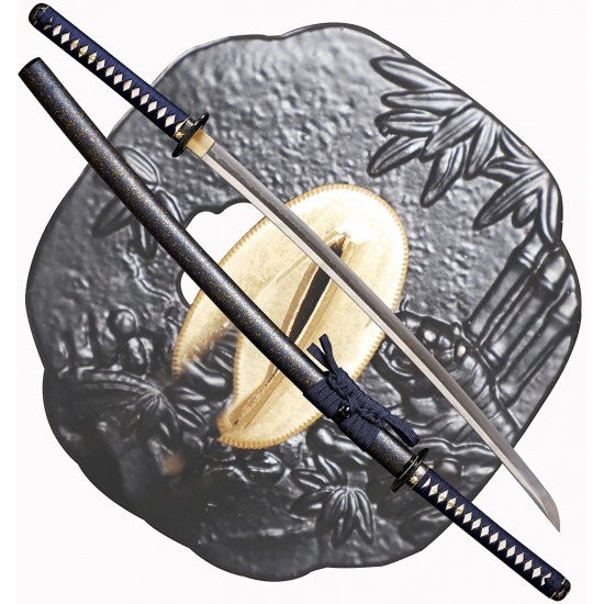 Battle Ready Full Tang Samurai Katana Swords Clay Tempered T10 Steel Choji Hamon Razor Sharp Blade Battle Ready Full Tang Samurai Katana Swords Clay Tempered T10 Steel Choji Hamon Razor Sharp Blade