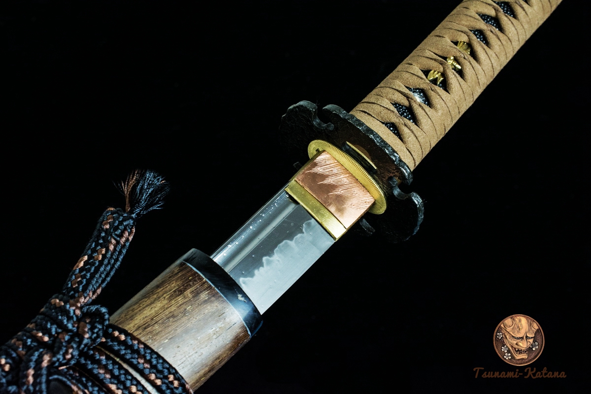 Battle Ready Clay Tempered Japanese Unokubi Zukuri T10 Steel Blade Wakizashi Sword Choji Hamon Razor Sharp
