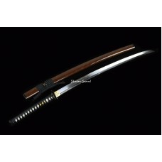 Japanese Samurai Katana Sword Clay Tempered Unokubi Zukuri T10 Steel Razor Sharp Blade