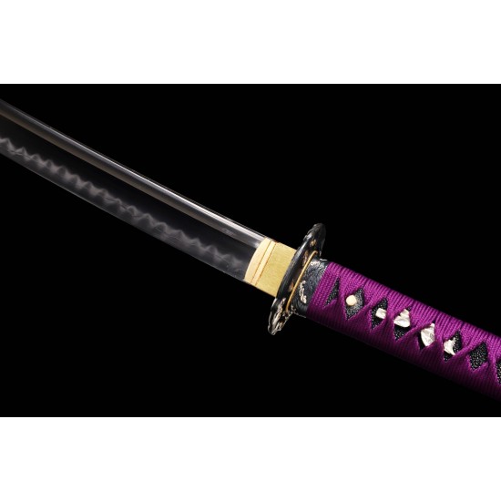 Clay Tempered Japanese Katana Swords Samurai Sword Razor Sharp Shihozume Lamination Blade