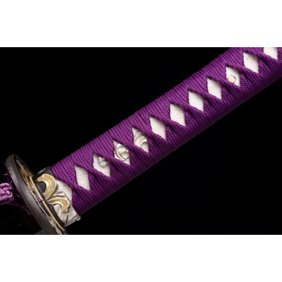 Razor Sharp Clay Tempered L6 Steel Blade Japanese Katana Samurai Sword