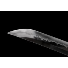 Battle Ready Full Tang Samurai Katana Swords Clay Tempered T10 Steel Razor Sharp Blade Wolf Fitting