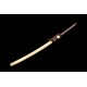 Hand Forged Japanese Katana Clay Tempered L6 Steel Hitatsura Hamon Blade Samurai Sword