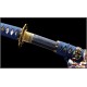 Handmade Japanese Samurai Katana Clay Tempered Kobuse Blade Razor Sharp Full Tang Tachi Sword 