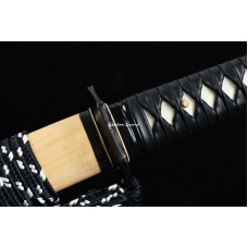 Hand forged Japanese Samurai Katana Sword Clay Tempered T10 Steel Unokubi Zukuri Razor Sharp Blade