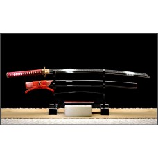 Handmade Battle Ready Clay Tempered Folded Steel Razor Sharp Blade Japanese Samurai Katana Full Tang Shinken Sword 