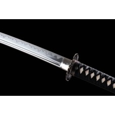 Handforge Battle Ready Folded Steel Japanese Katana Samurai Sword Full Tang Blade